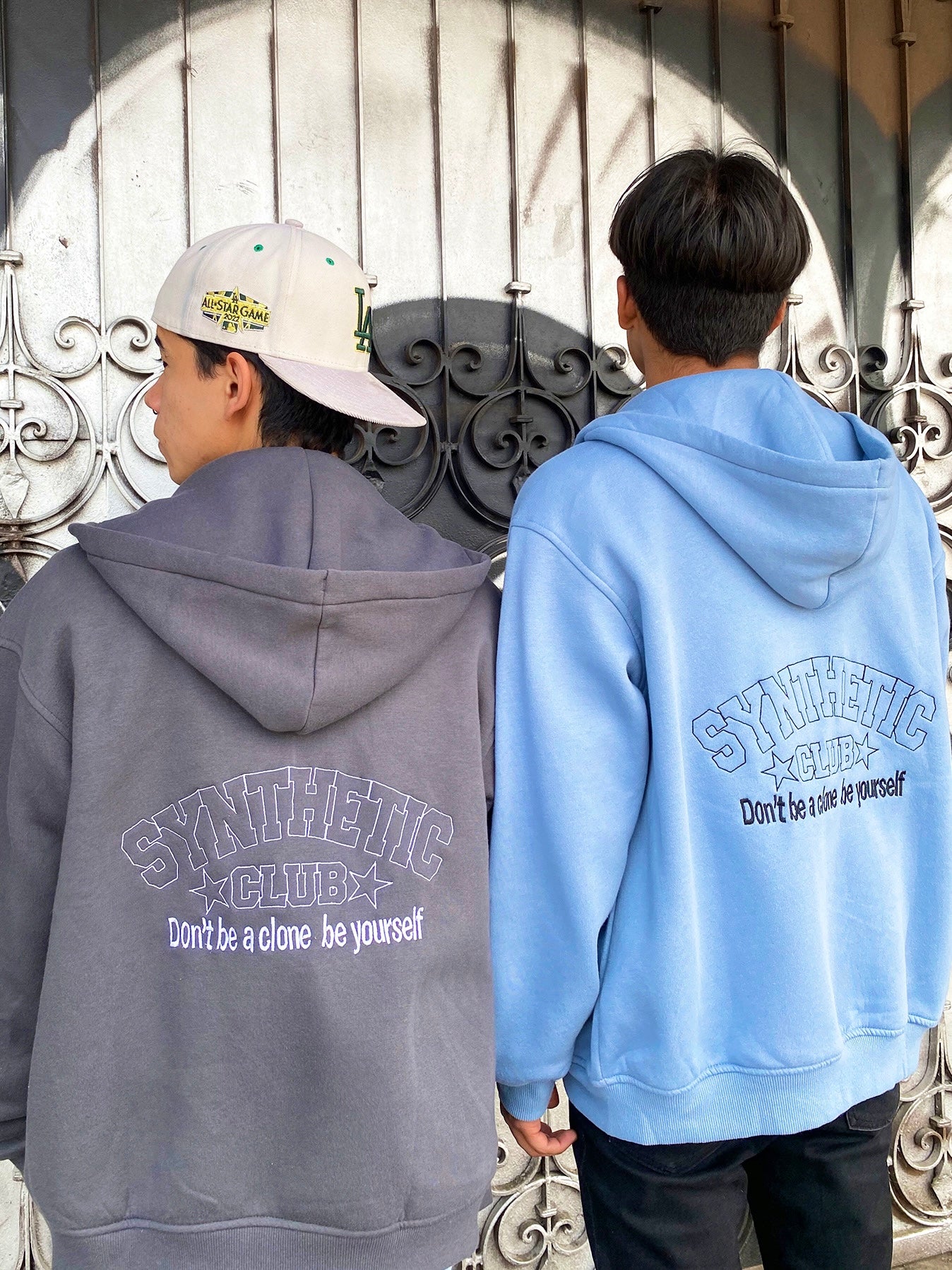 DON’T BE CLUB HOODIE GREY